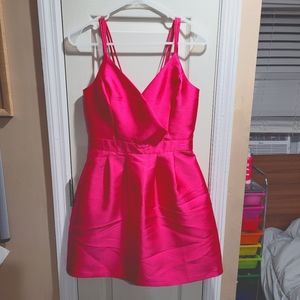 Miss Selfridge Hot Pink Minidress - US 4 - Party Dress - Mini Dress